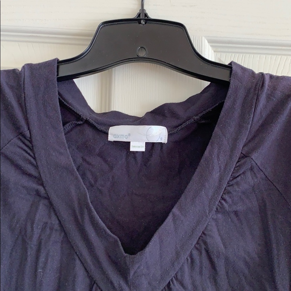 Grey Rayon Longsleeved Shirt